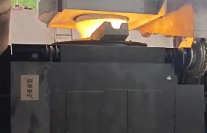 钢壳炉使用现场